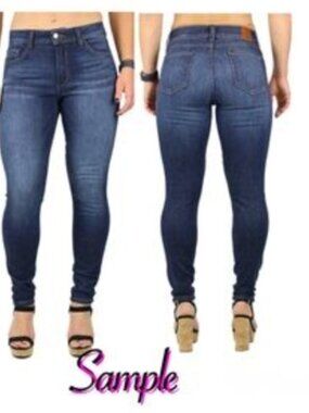 Fran Denim Donna Petite Straight Leg Jean